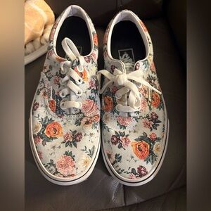 Floral vans